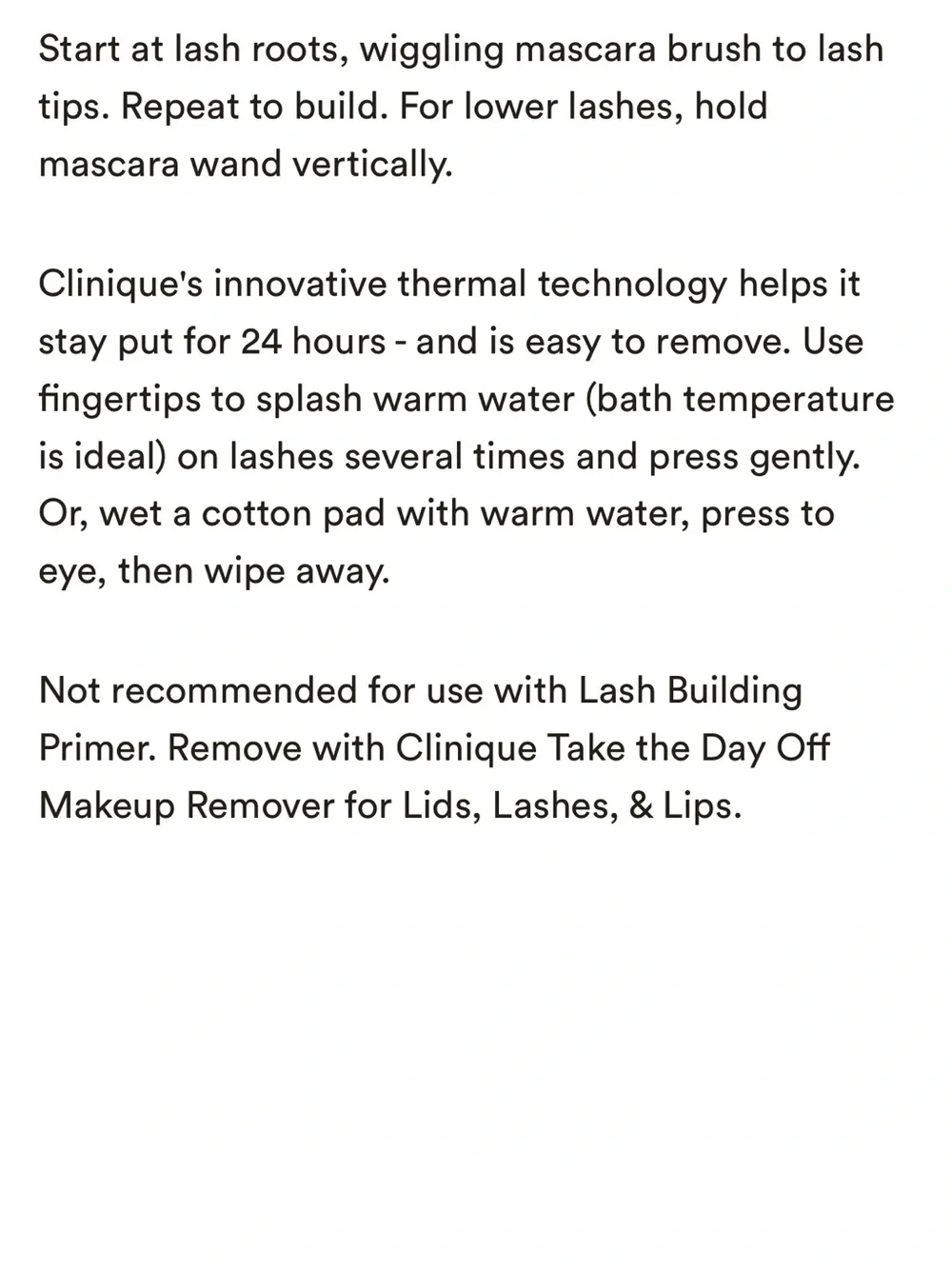 Clinique 01 Black Onyx Lash Power Mascara Long-Wearing Tubing Formula New FullSz